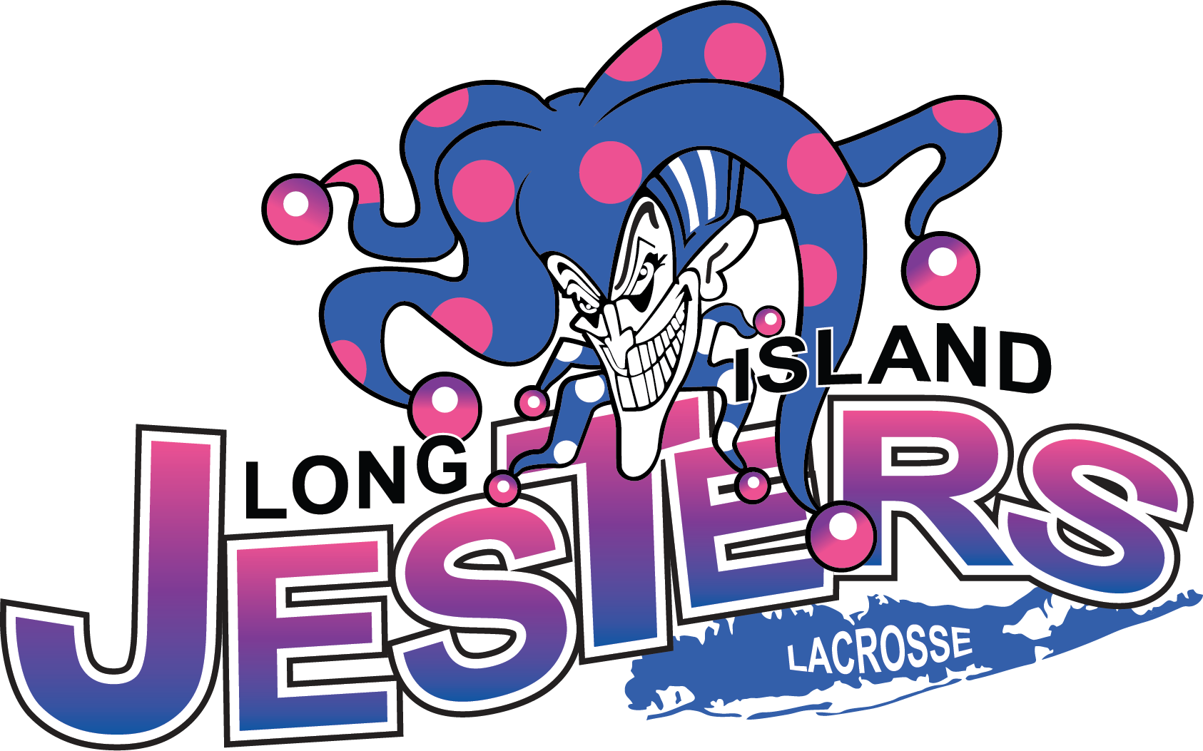 LI Jesters Blue Island Logo